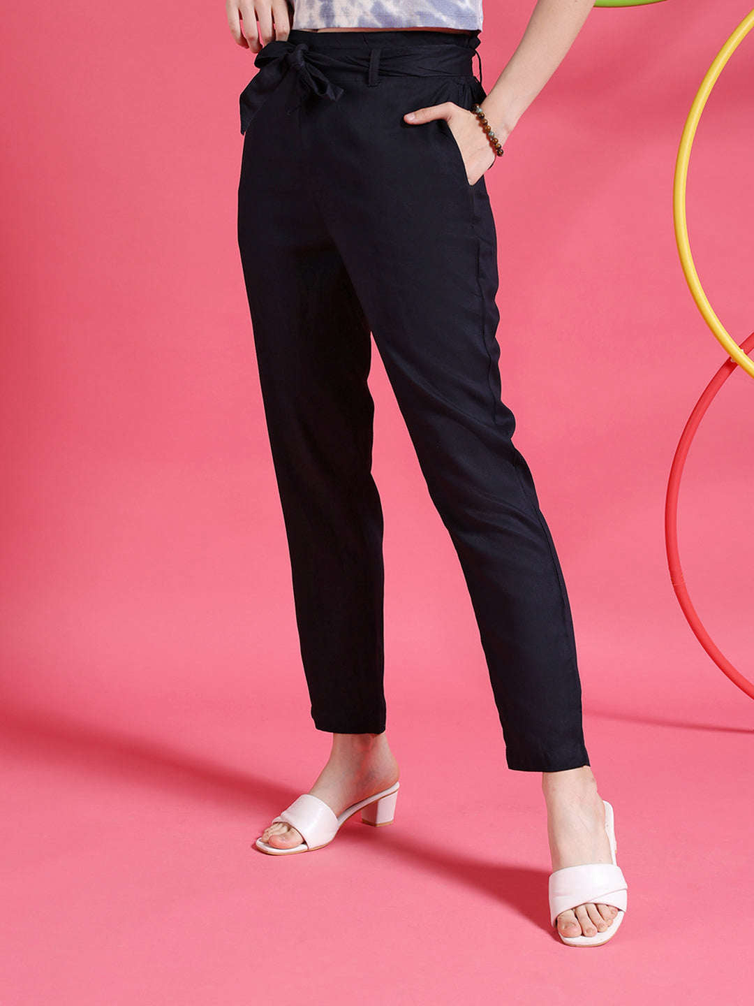 Women Solid Trouser