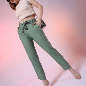 Women Solid Trouser