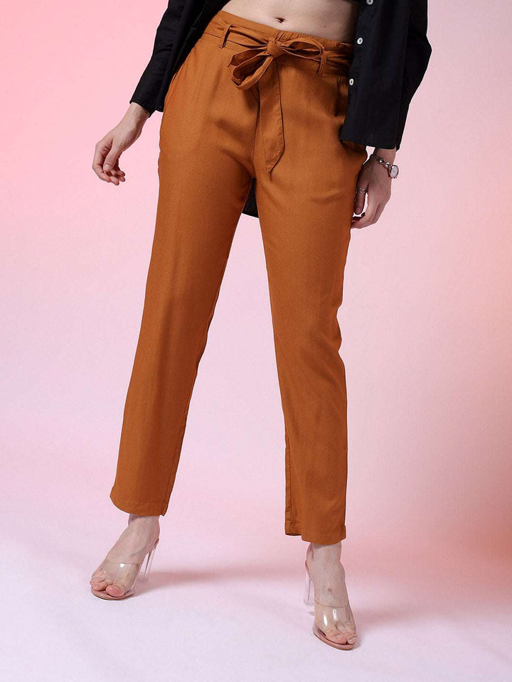 Women Solid Trouser