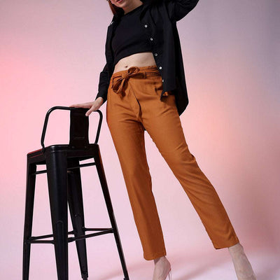 Women Solid Trouser