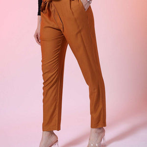 Women Solid Trouser