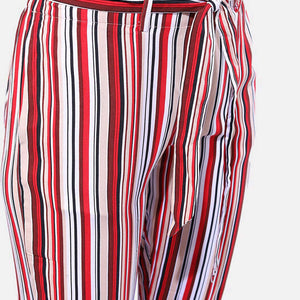 Women Striped Tapered Pant