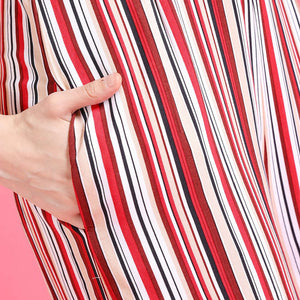 Women Strappy Striped Jumpsuit