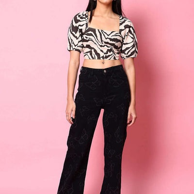 Women Wide Leg Jeans