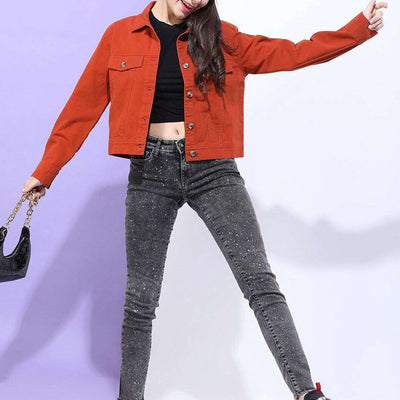 Women Trucker Jacket