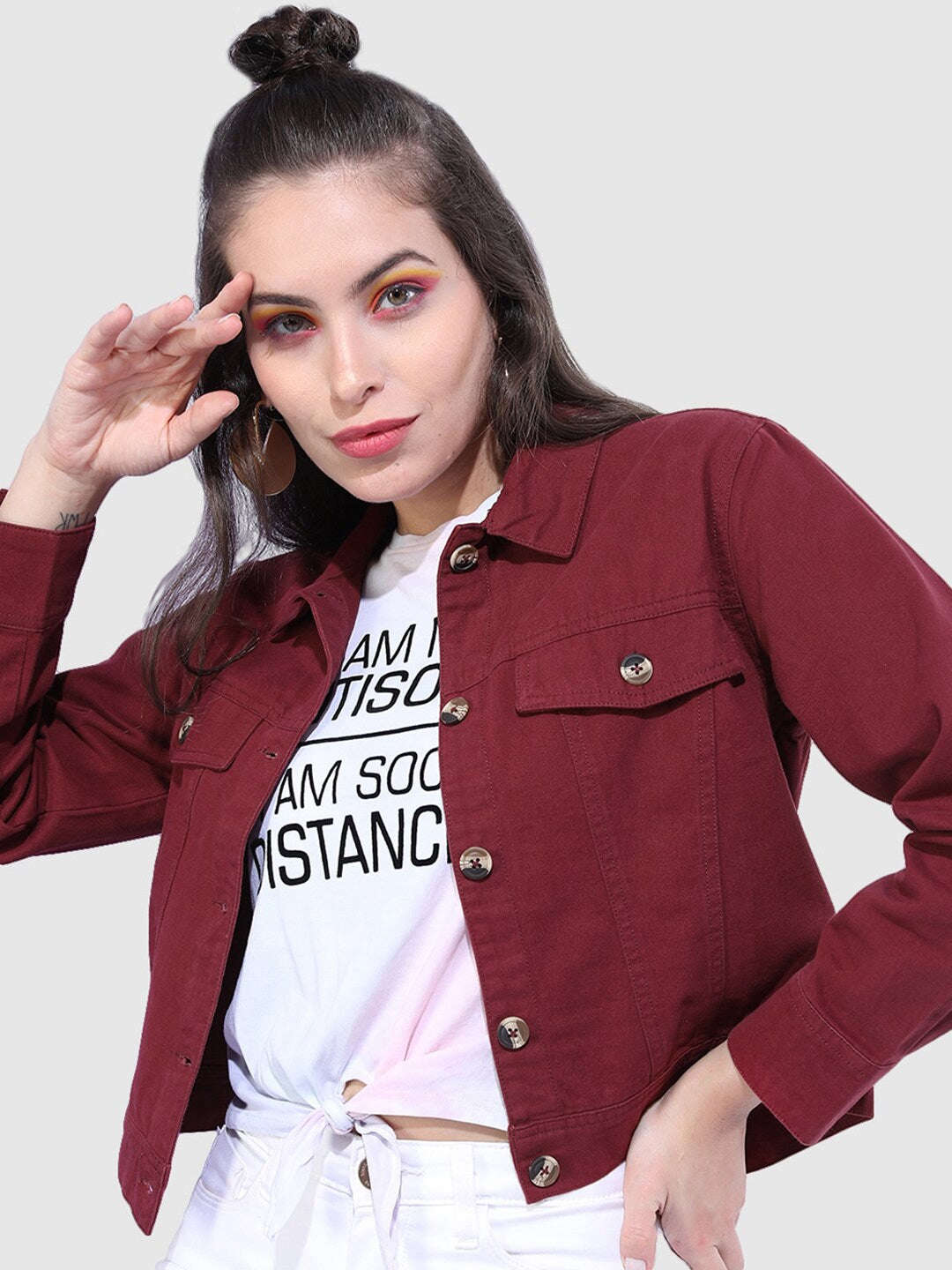 Women Trucker Jacket