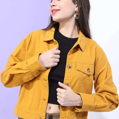 Women Trucker Jacket