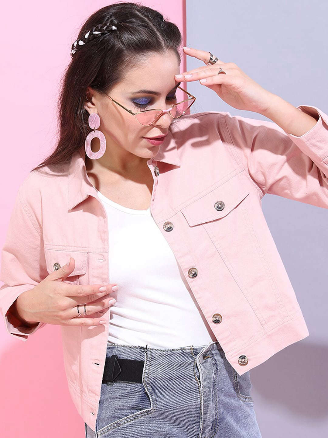 Women Trucker Jacket