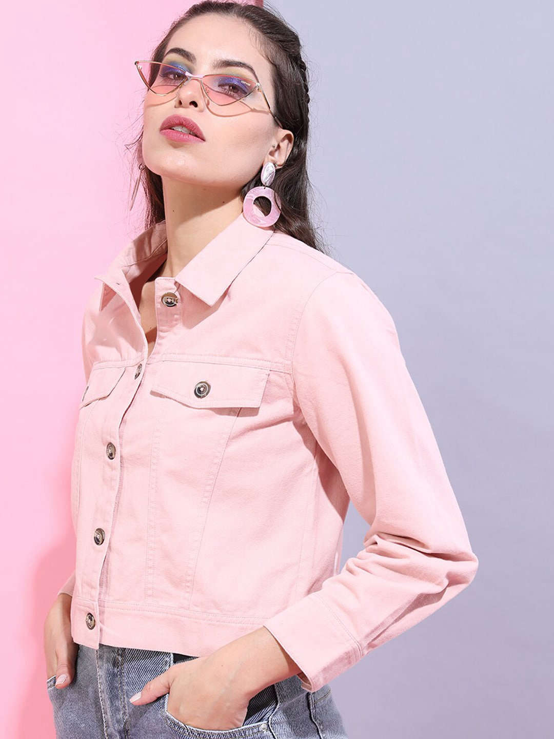 Women Trucker Jacket