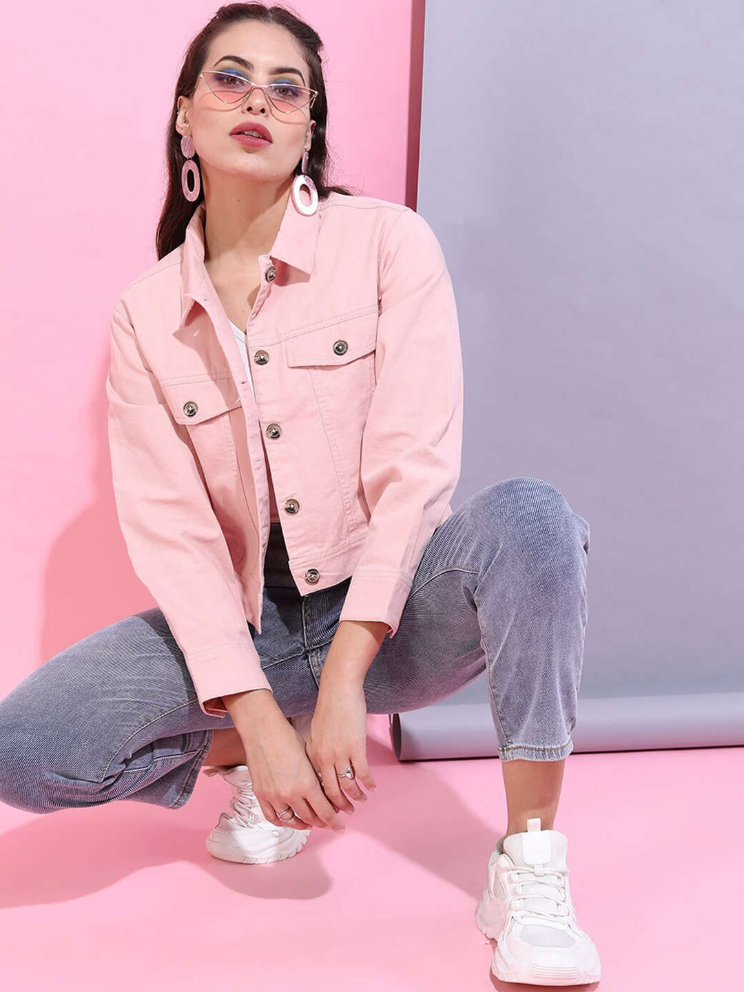 Women Trucker Jacket