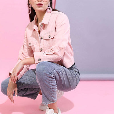 Women Trucker Jacket