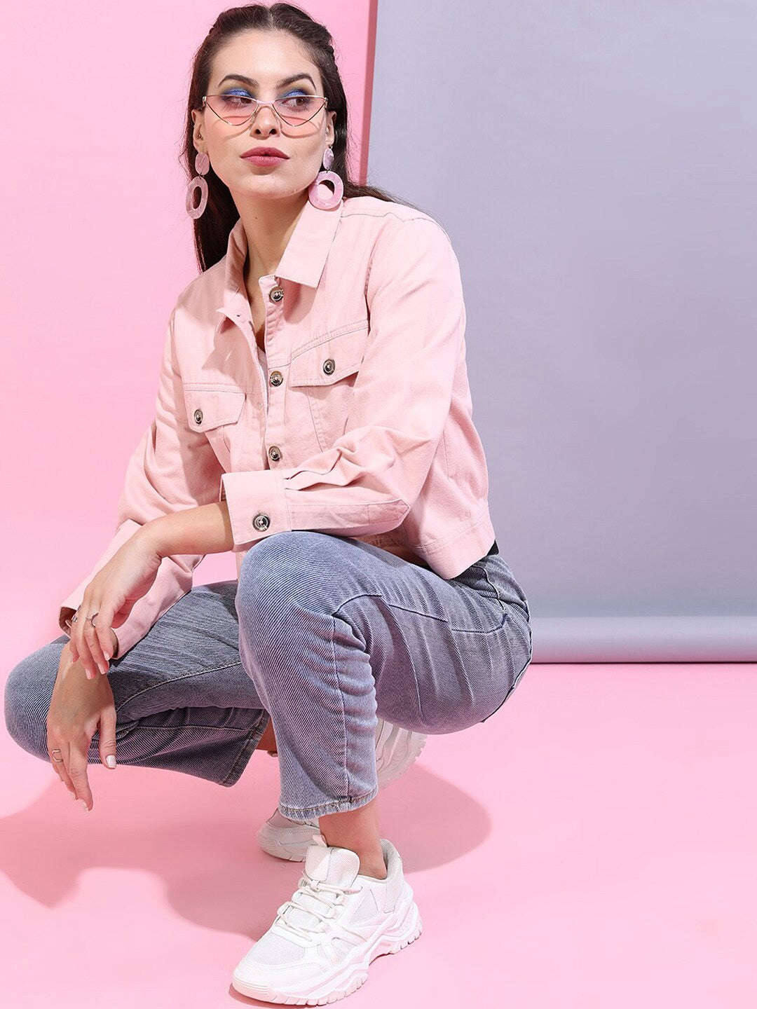 Women Trucker Jacket