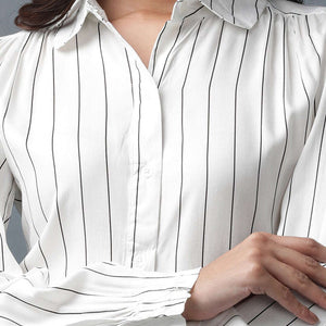 Women Striped Maxi Dress