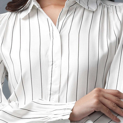 Women Striped Maxi Dress