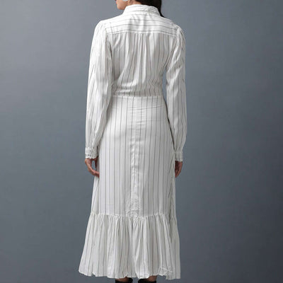 Women Striped Maxi Dress