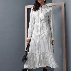 Women Striped Maxi Dress