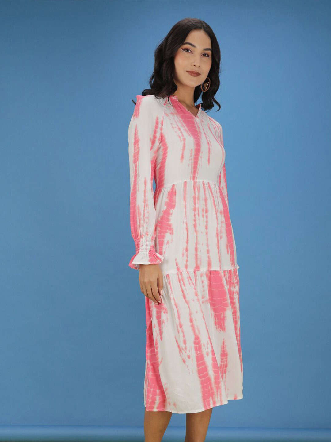 Women Tie N Dye Printed Dress