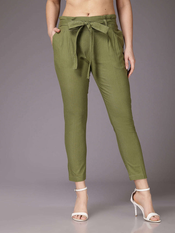 Women Solid Trouser