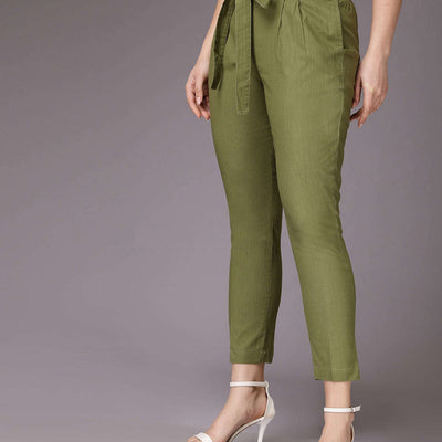 Women Solid Trouser