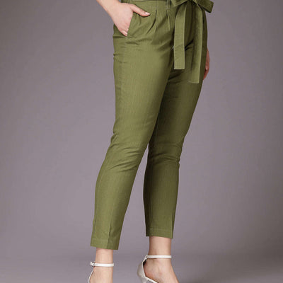 Women Solid Trouser