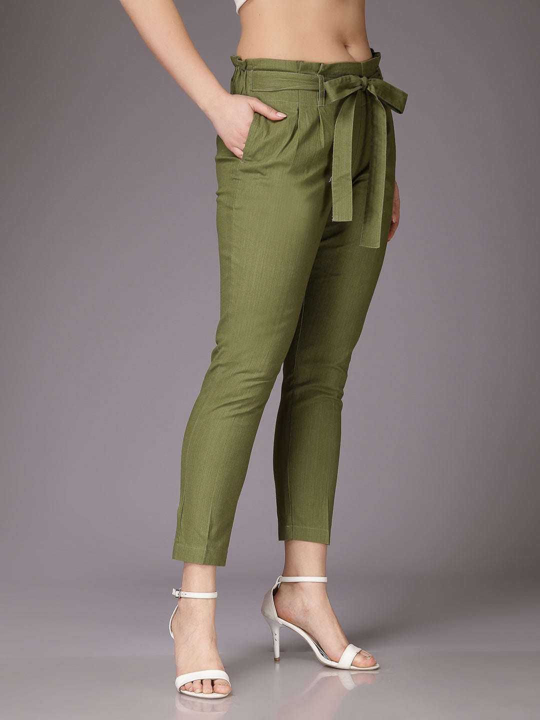 Women Solid Trouser