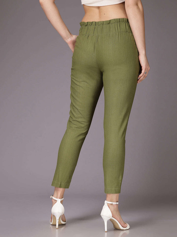 Women Solid Trouser