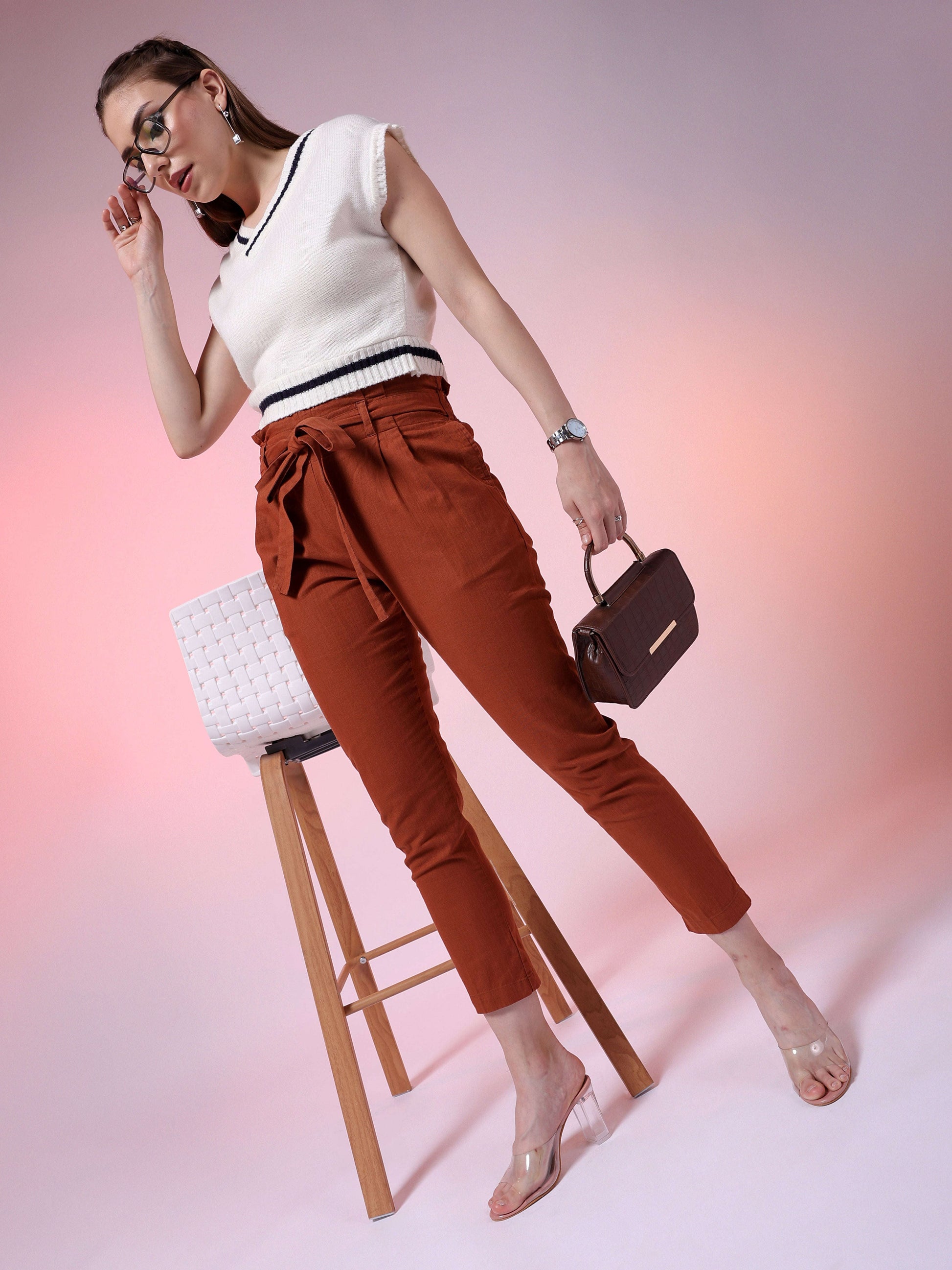 Women Tapered Fit Trouser