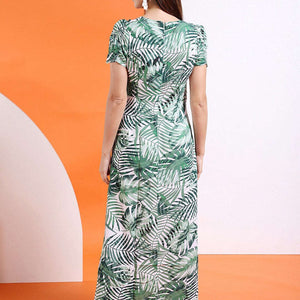 Women Waist Cut Out Long Dress