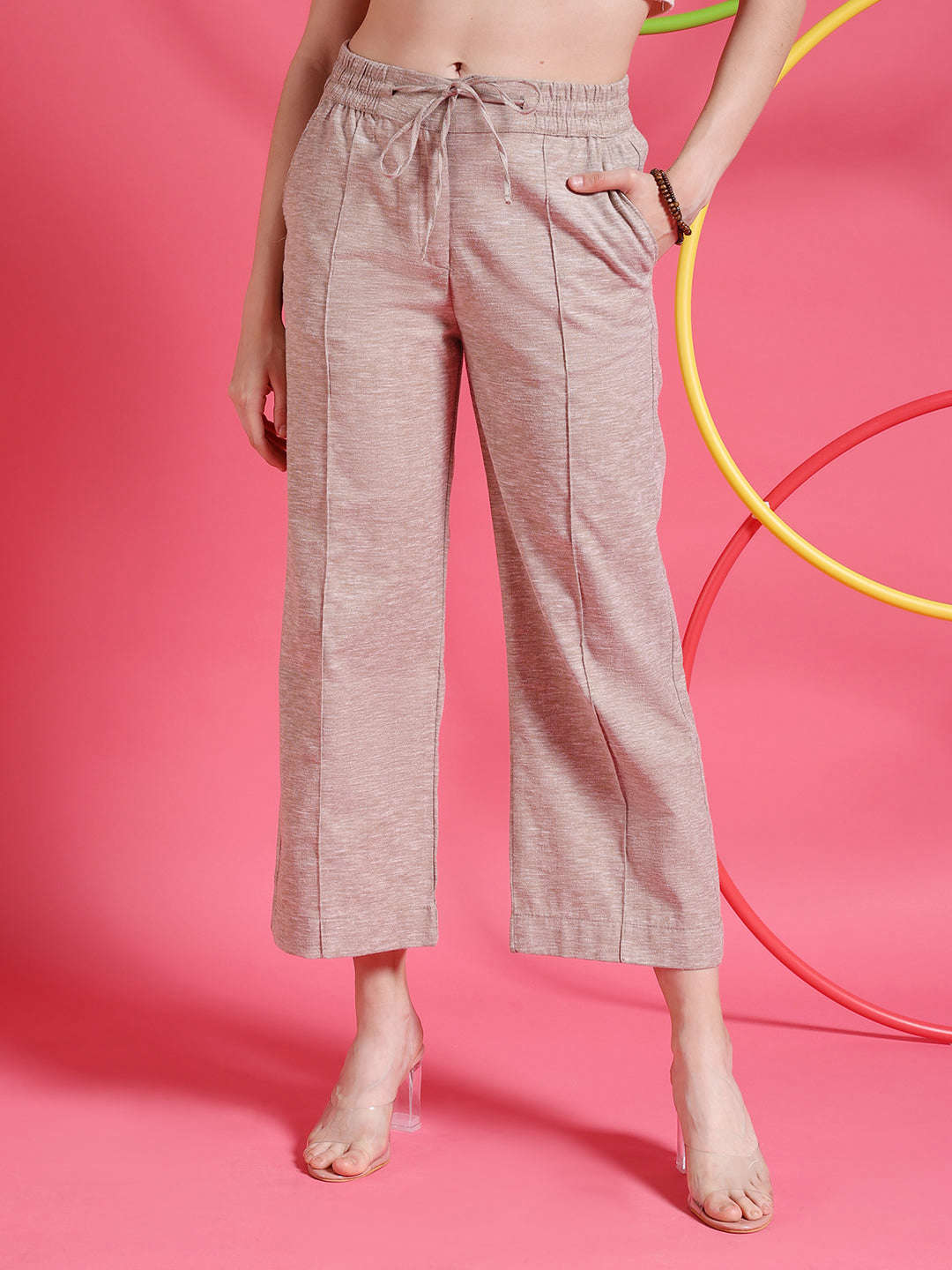 Women Solid Trouser