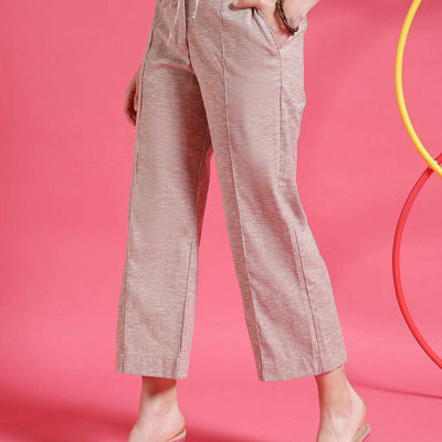 Women Solid Trouser