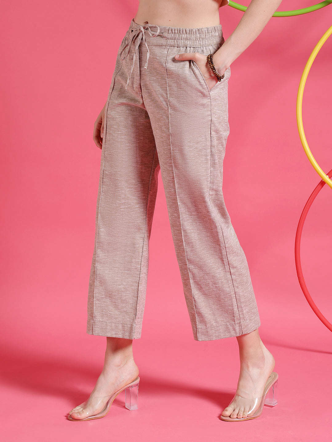 Women Solid Trouser