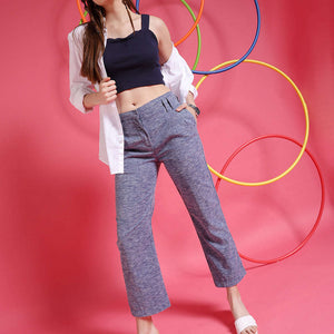 Women Solid Trouser