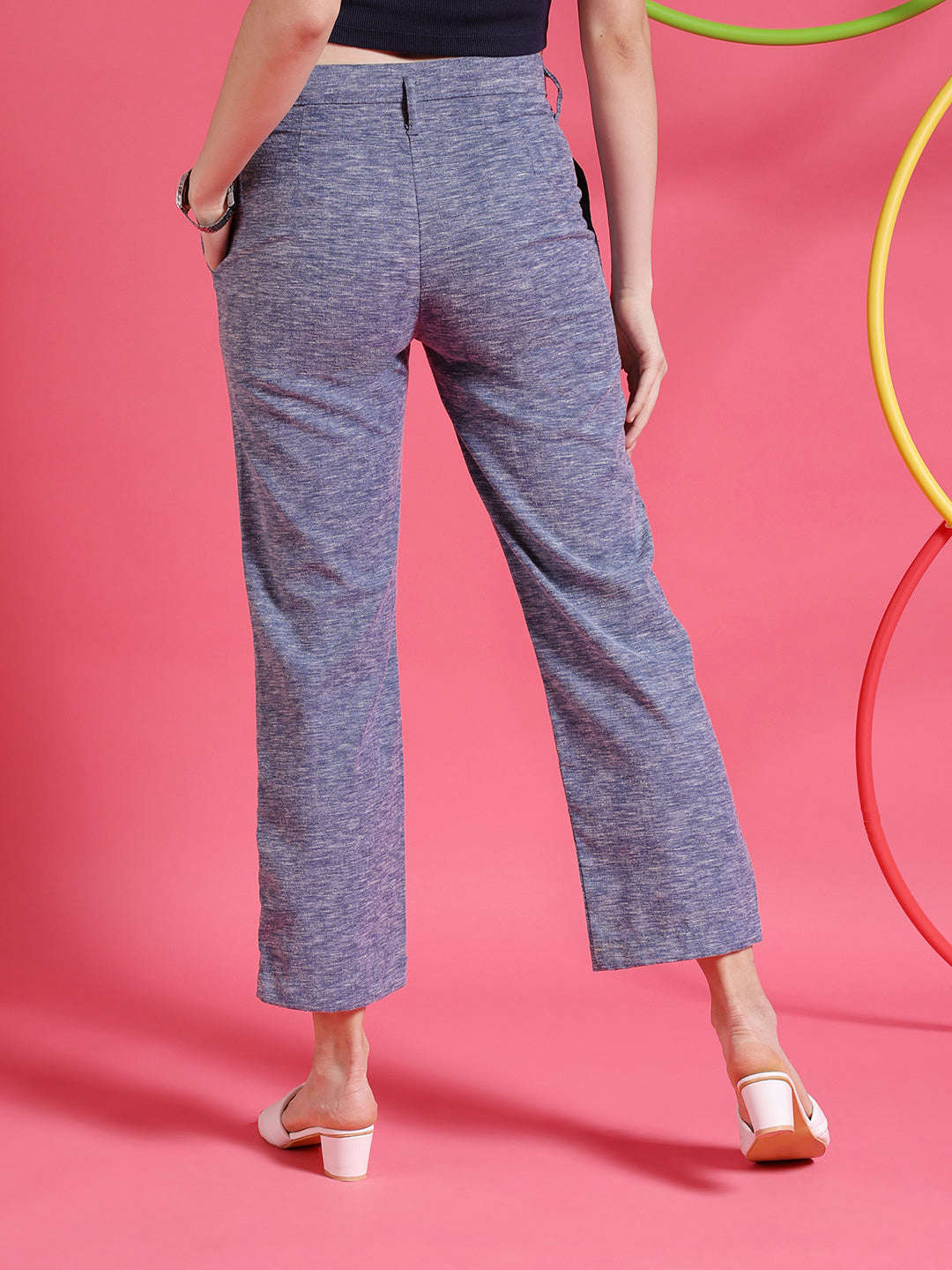 Women Solid Trouser