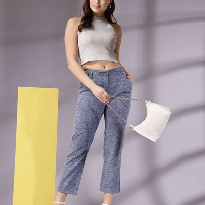 Women Solid Trouser