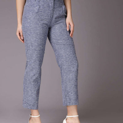 Women Solid Trouser