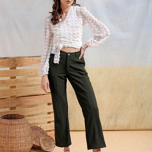 Women Solid Top