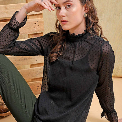 Women Solid Top