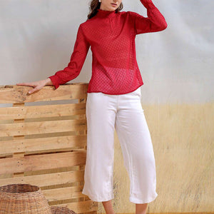 Women Solid Top