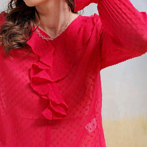 Women Solid Top