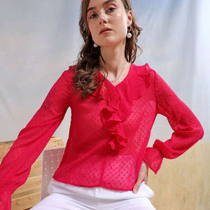 Women Solid Top