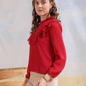 Women Solid Top