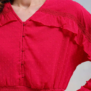 Women Solid Top