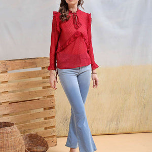 Women Solid Top