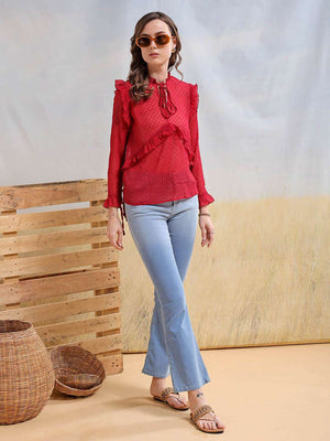 Women Solid Top