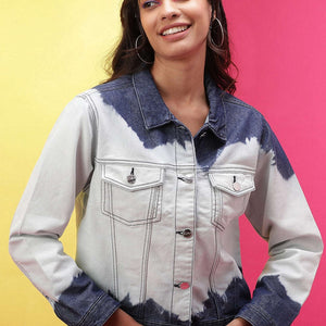 Women Tie & Dye Jacket