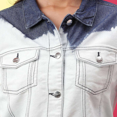 Women Tie & Dye Jacket