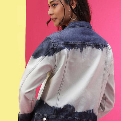 Women Tie & Dye Jacket