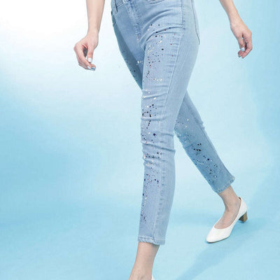 Women Streetstyle Straight Fit Jeans
