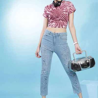 Women Streetstyle Straight Fit Jeans