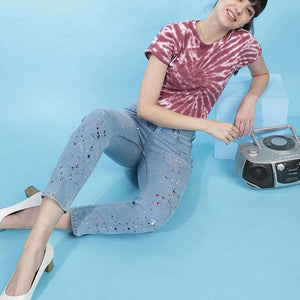 Women Streetstyle Straight Fit Jeans